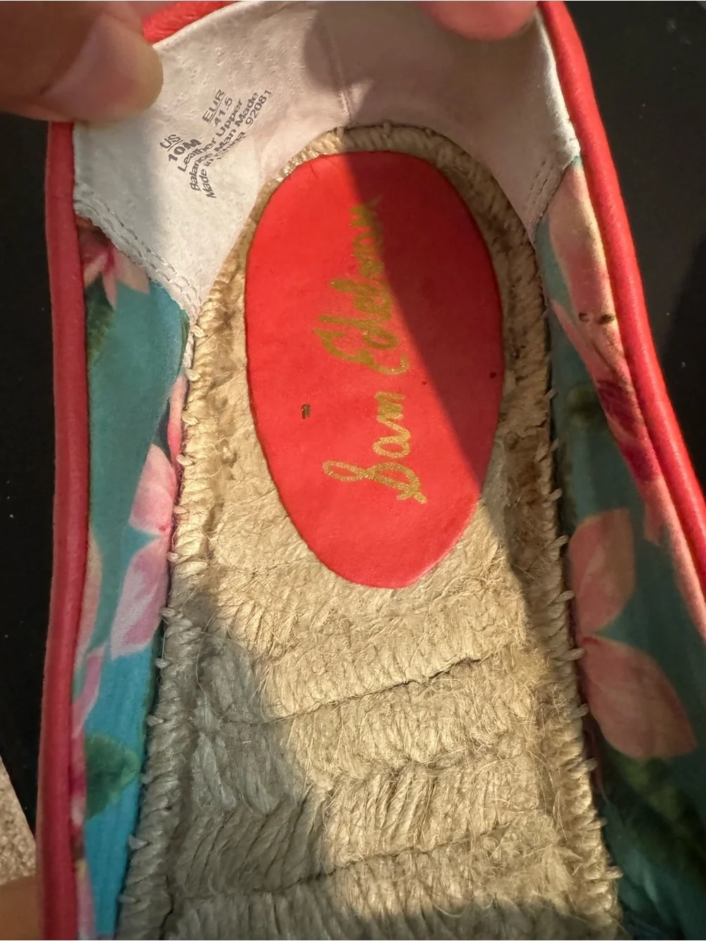 Sam Edelman Lynn Coral Espadrilles